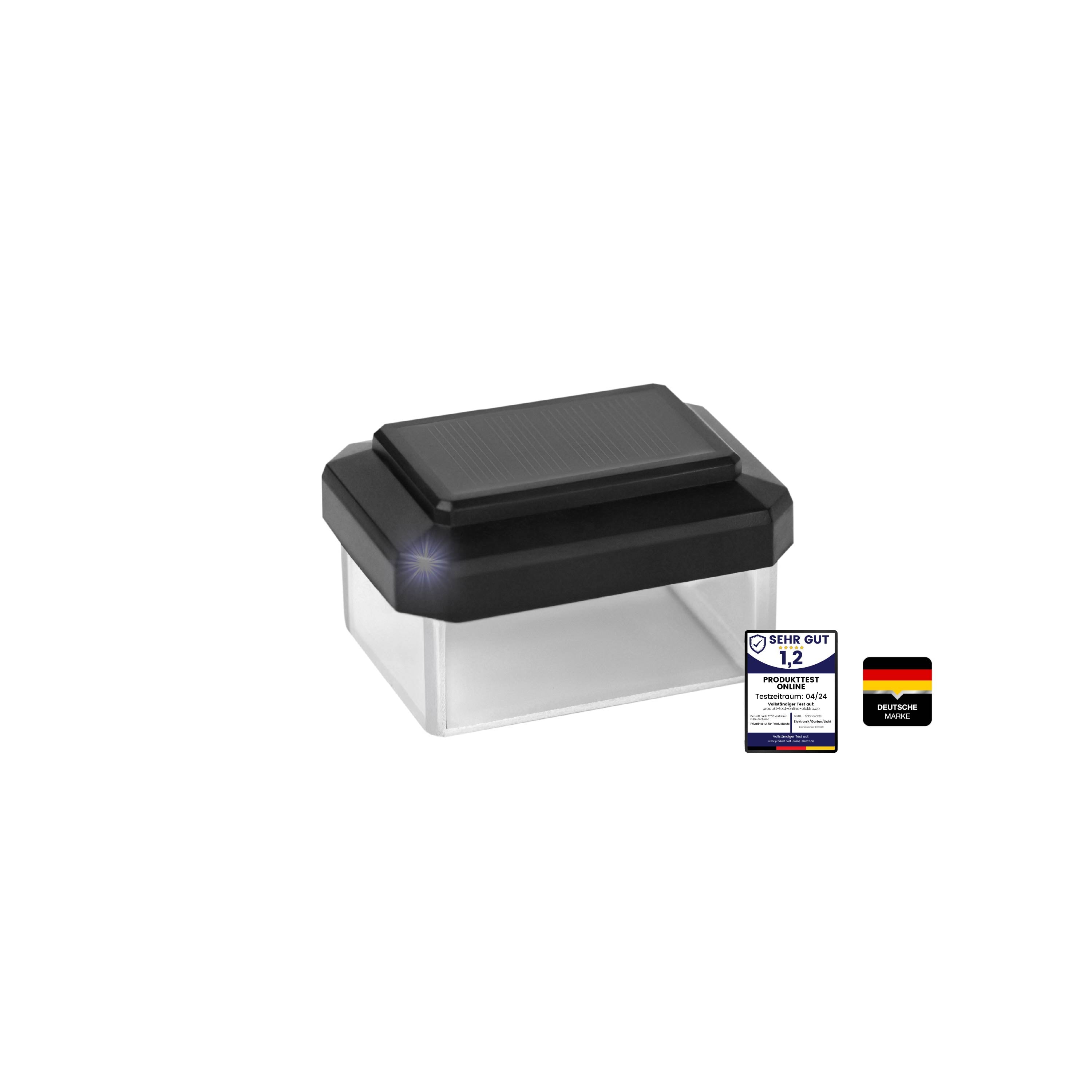 6040 Solar Zaunleuchte LED int