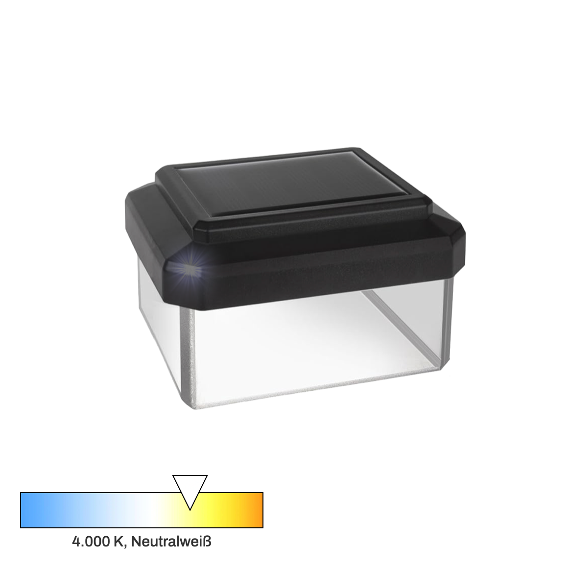 6040 Solar Zaunleuchte LED Amazon brand